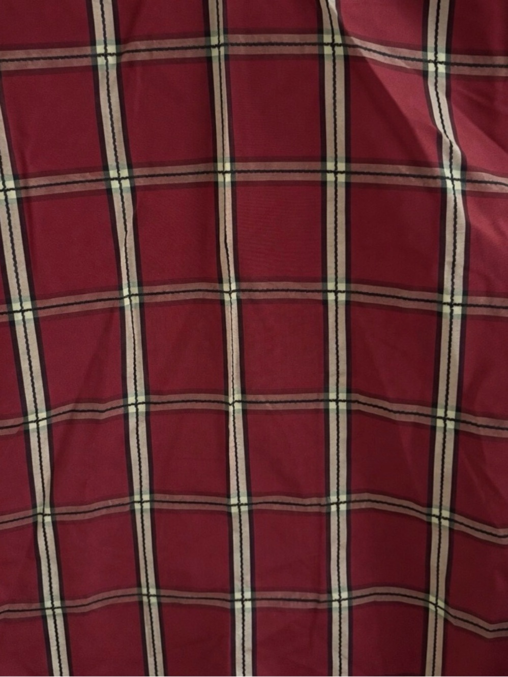 - Vintage Kravet Couture Wine Silk Fabric